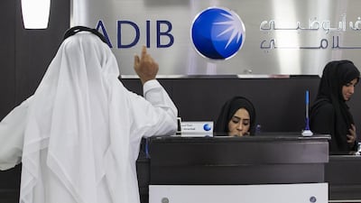Abu Dhabi Islamic Bank fell 4.94 per cent. Mona Al-Marzooqi/ The National