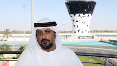 Al Tareq Al Ameri, chief executive of Yas Marina Circuit, is confident the future is bright for the Etihad Airways Abu Dhabi Grand Prix. Chris Whiteoak / The National