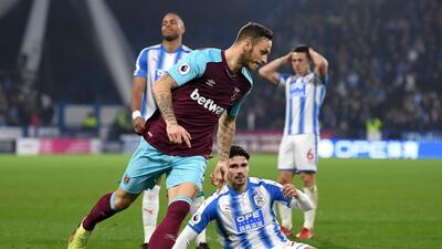 Striker: Marko Arnautovic (West Ham) – A class apart in the demolition of Huddersfield. The Austrian scored one goal, played a part in three more and brought craft and graft. Gareth Copley/Getty Images