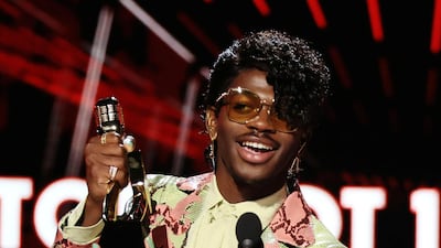 Lil Nas X accepts the Top Hot 100 Song for 'Old Town Road' at the Billboard Music Awards. Reuters
