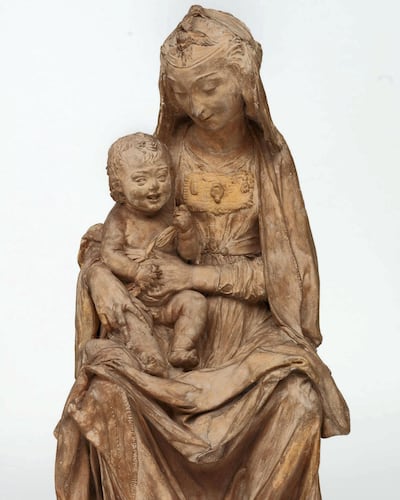 The Virgin with the Laughing Child by Leonardo Da Vinci. Courtesy Victoria & Albert Museum, London