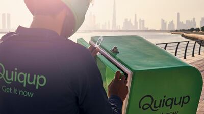 Quiqup delivery service firm plans to expand in the Middle East. Photo: courtesy Quiqup