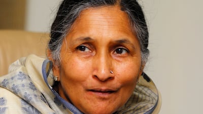 Savitri Jindal, of power and steel conglomerate OP Jindal Group. She and her family are ranked fourth with a net worth of $24 billion. Getty Images