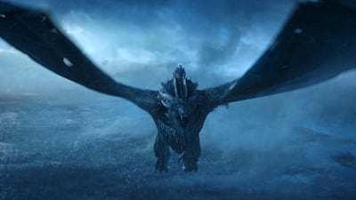 No dragons until next year. Game of Thrones will not return until 2019. AP
