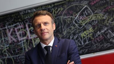 Emmanuel Macron was raised in a politically liberal family. AFP