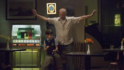 Bill Murray, right, and Jaeden Lieberher in a scene from the film St. Vincent. Atsushi Nishijima / AP / The Weinstein Company