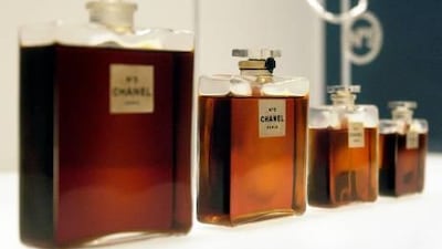 Chanel No 5 makes the company $100 million a year. AFP
