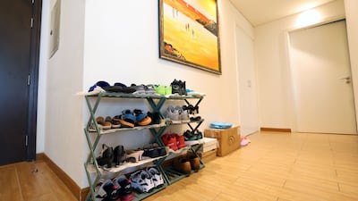 The apartment is regularly cleaned by hotel staff as part of the contract. Chris Whiteoak / The National