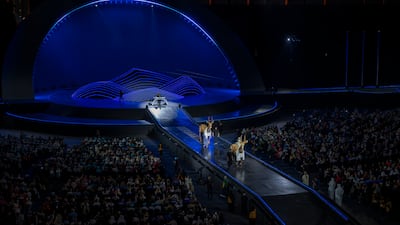 The grand opening ceremony was held at Zayed Sports City Stadium. Ahmed Ramzan / The National