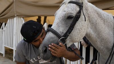 The company uses the income generated from rides and lessons to take care of the animals and their handlers, although people can adopt a horse, too