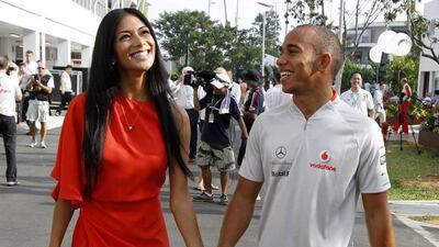 It’s more than like you will spot Lewis Hamilton and Nicole Scherzinger at some of the events. AP