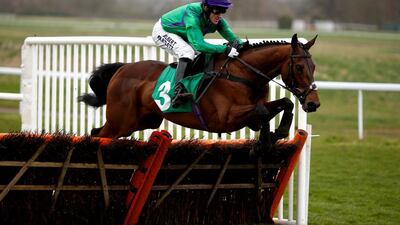 British champion Tony McCoy rode Rock N Rytham to a win in the Truvape National Hunt, a maiden hurdle race, at Chepstow on March 30 in Wales. Alan Crowhurst / Getty Images