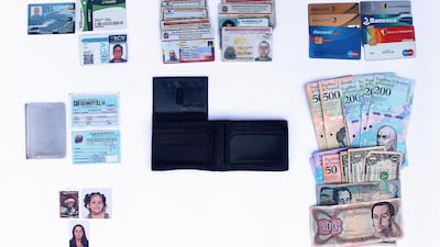 This wallet belongs to Ashley, 47, from Venezuela.