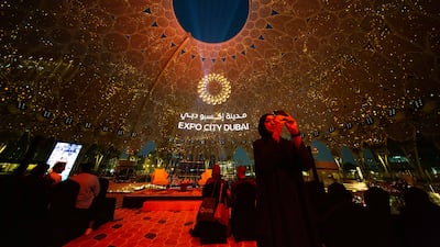 The translucent 360-degree structure was the centrepiece of Expo 2020 Dubai.