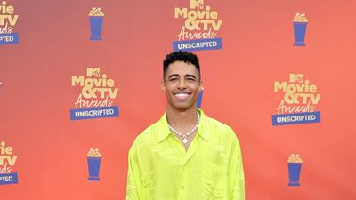 Boman Martinez-Reid wearing neon yellow Balenciaga. AFP