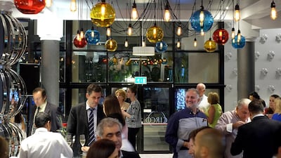 The Circo restaurant opened to a full house at the InterContinental Abu Dhabi. Delores Johnson / The National