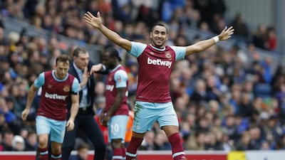 Dimitri Payet scored twice for West Ham United against Blackburn Rovers in the FA Cup on Sunday. Carl Recine / Reuters