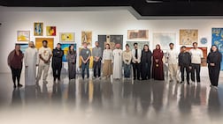 Past Through Here was curated by students from across AUS, working under the guidance of Sultan Sooud Al Qassemi and Barjeel director Suheyla Takesh. Photo: Barjeel Art Foundation