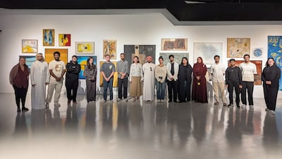 Past Through Here was curated by students from across AUS, working under the guidance of Sultan Sooud Al Qassemi and Barjeel director Suheyla Takesh. Photo: Barjeel Art Foundation