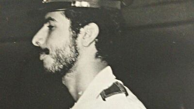Soldier Ahmad Al Nuaimi, who died during a training flight in Sharjah. Courtesy Al Nuaimi family