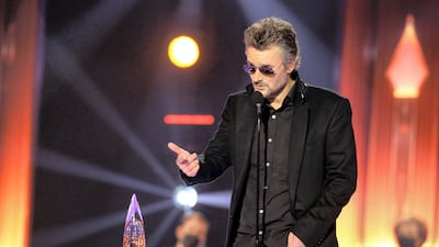 Country singer Eric Church will duet the US national anthem 'The Star-Spangled Banner' with Jazmine Sullivan. Getty Images