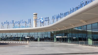 Al Maktoum International Airport in Dubai. Alamy Stock Photo