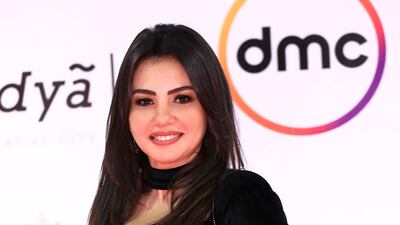 Dina Foud attends the closing ceremony of the 42nd Cairo International Film Festival (CIFF). EPA