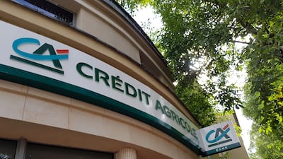 A branch of Credit Agricole in Warsaw, Poland. Reuters