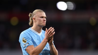 An anonymous performance from Haaland up front. He was well marshalled by Gabriel and Saliba. Getty