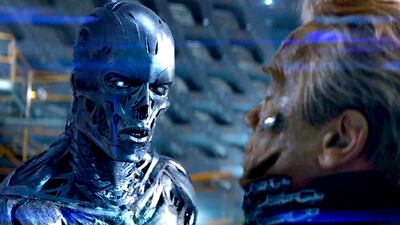 There is a perpetual fear of killer robots, such as this one from Terminator Genisys, even though we haven’t actually seen evidence of them ourselves. Paramount Pictures