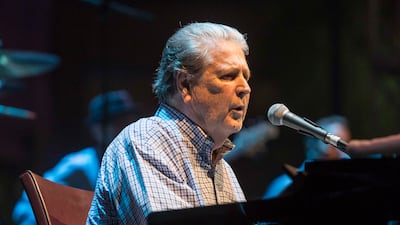 Brian Wilson’s 2016 performance in Dubai was a rare regional stop on his tour. Antony Robertson for The National
