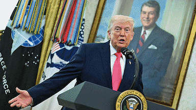 Trump claims Tehran wants to end war 'so badly' but strikes go on