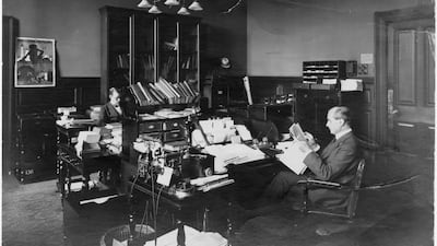 The Secretary of State private secretaries' office. Photo: Imperial War Museum