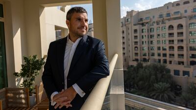 Chris Keeling views the Dews plan in DIFC as his pension scheme and aims to remain invested long term. Chris Whiteoak / The National