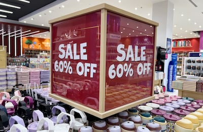 UAE businesses offered discounts to customers to boost sales. Chris Whiteoak / The National