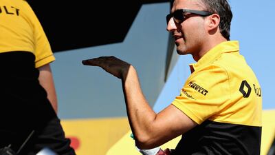 Robert Kubica took part in testing for Williams at the Yas Marina Circuit in Abu Dhabi. Charles Coates / Getty Images