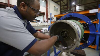 TS&S was carved out of Abu Dhabi Aircraft Technologies three years ago when the latter, which services airframes and components, was sold to Etihad Airways, leaving it to concentrate on engines and expand into power-plant turbine servicing. Ravindranath K / The National