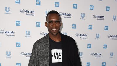 Mahershala Ali arrives for WE Day California at the Forum in Inglewood, California on April 25, 2019. AFP