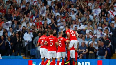 England were 2-0 victors over Costa Rica on Thursday in Leeds. Phil Noble / Reuters