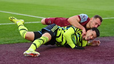 Lovely cut-back cross to pick out Trossard who almost volleyed Gunners into lead. A constant menace who was surprisingly not among the goals or assists. Getty Images