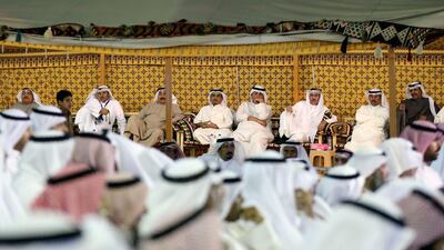 Kuwaitis attend an election campaign meeting for the upcoming parliamentary election, in Kuwait City on November 23, 2016. Yasser Al Zayyat / AFP