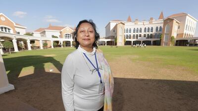 Sarah Dayal, the head of learning support at Repton School, a British curriculum school and the first boarding school in the Middle East. Jaime Puebla / The National