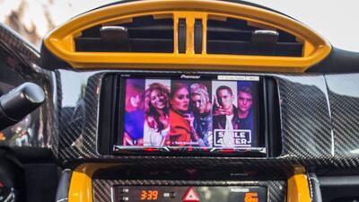 The interior of a 2014 Toyota GT86 owned by Eugene Santos. Leslie Pableo for The National