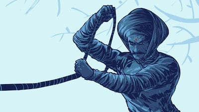 An image from the film’s animated companion web series, Blazing Bajirao. Courtesy Eros International