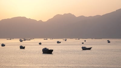 Ships in the Strait of Hormuz. Hundreds of commercial vessels and tankers are stuck in the waterway. Reuters