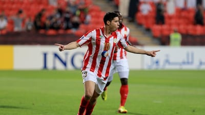 Abdelaziz Barrada assisted on Al Jazira's opening goal then added one a scant nine minutes later. Ravindranath K / The National