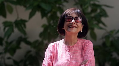 MUMBAI, INDIA - NOVEMBER 17, 2007: Indian-born actress, food and travel writer Madhur Jaffrey. (Photo by Kunal Patil/Hindustan Times via Getty Images)