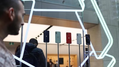 Global smartphone production dropped 11 per cent annually to 1.25 billion units in 2020. Reuters