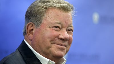 William Shatner will jet into space on October 12 aboard Blue Origin's New Shepard. AP