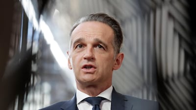 File photo: German Minister of Foreign Affairs Heiko Maas attends a Foreign affairs ministers council in Brussels EPA